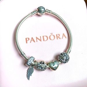 Brand New Pandora Bracelet with Charms ( My Sweet Pet)